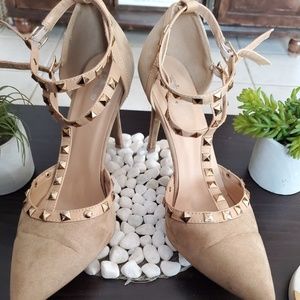 Studded Heels